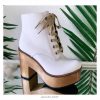 MILITAR BOOT BLANCO